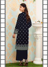 Black Classic Airjet Lawn 3pc Suit