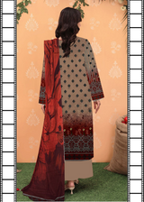 Traditional Airjet Lawn 3pc Suit