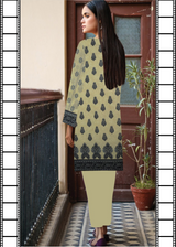 Spring Green Airjet Lawn 3pc Suit