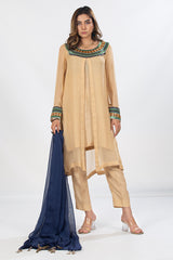 Georgette Chiffon Fabric Skin Suit in Egyptian Theme