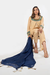 Georgette Chiffon Fabric Skin Suit in Egyptian Theme