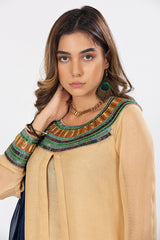 Georgette Chiffon Fabric Skin Suit in Egyptian Theme